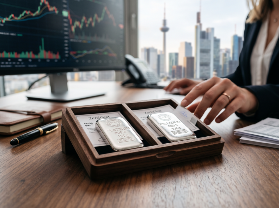 Platin und Palladium: Die unterschätzten Weißmetalle vor dem geplanten Deutsche Metallkasse Börsengang